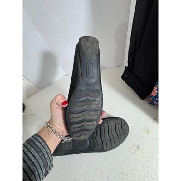 "LAUREN RALPH LAUREN" Careigh Suede Driving Loafers SZ 7.5 Floor Sample Like New - Picture 12 of 12